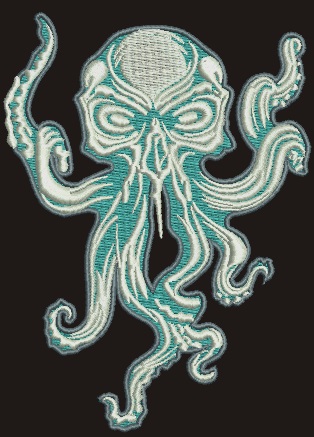 Octopus Machine Embroidery Design 