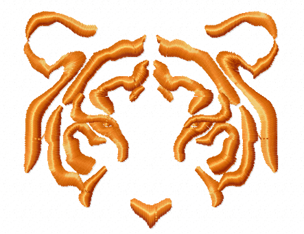 Tiger Machine Embroidery Design 