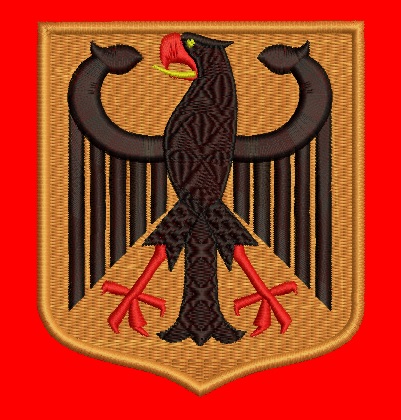 Coat of Arms of Germany Machine Embroidery Design 