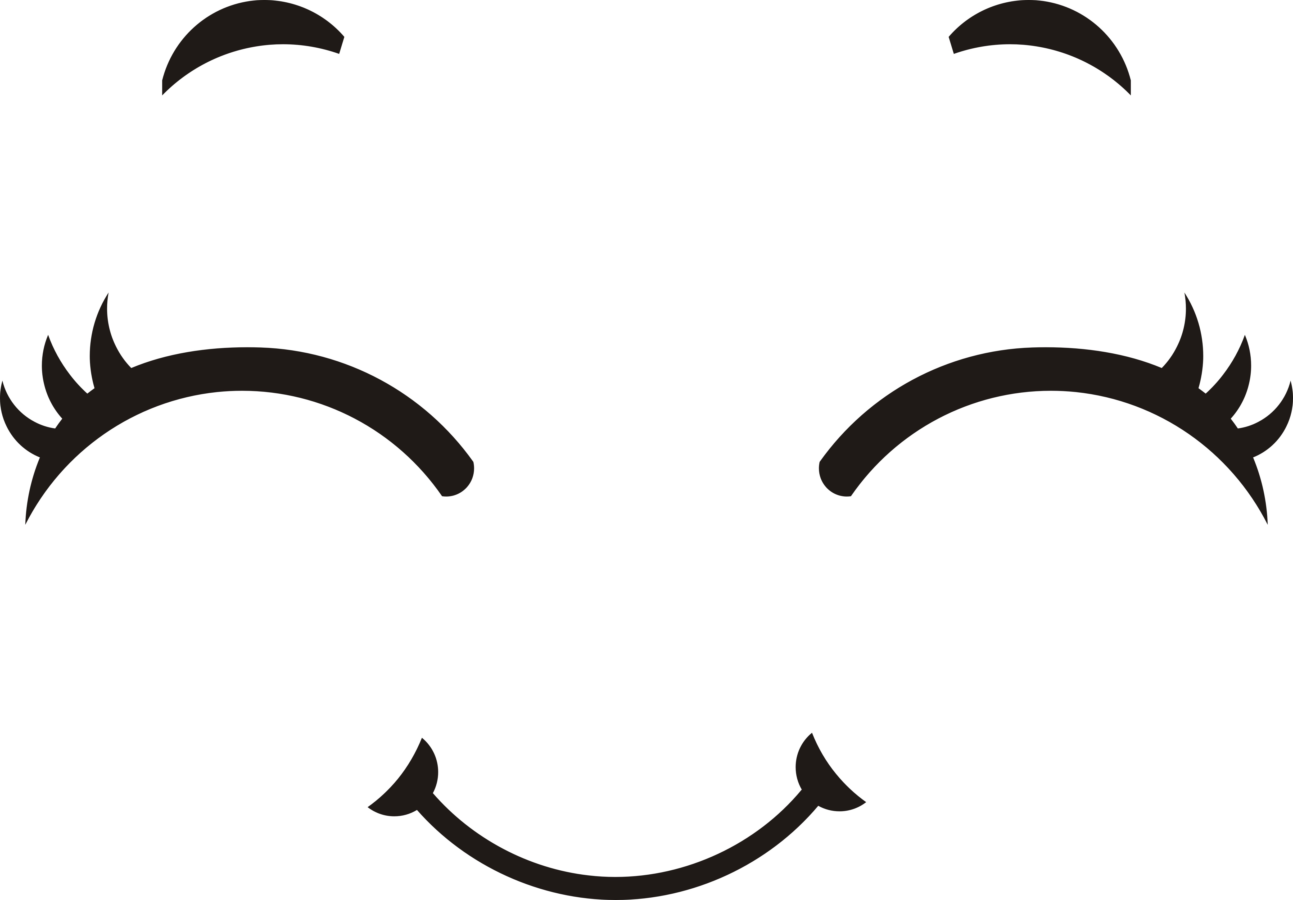 Sleeping Doll Face SVG. dxf, PNG. EPS. jpg Big Size