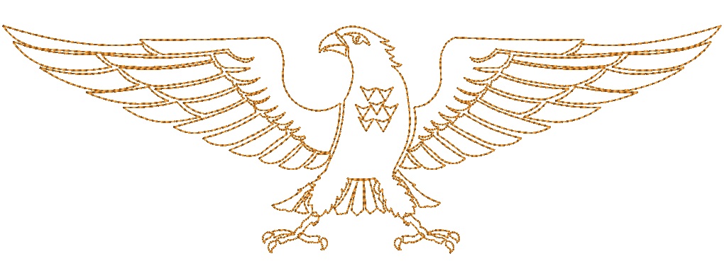  Eagle Machine Embroidery Design 