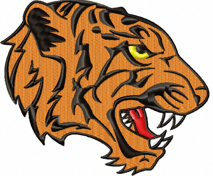 Tiger Machine Embroidery Design05102025