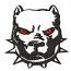 Pitbull embroidery Machine Embroidery Design  