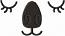 Koala bear, Muzzle for embroidery on clothes or dolls Instant Download 