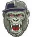 Angry gorilla in a cap Machine Embroidery Designs, instantly download29052025