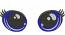 Eyes for soft toys pair -separately  left and right Machine Embroidery Designs, instantly download 