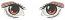 Pink Pair Left and Right Eyes for Soft Toys Machine Embroidery Designs 