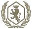 Royal lion crown and laurel wreath applique machine embroidery design 