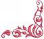Ornamental corner machine embroidery design 06072025