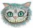 Cheshire Cat Smile Machine Embroidery Design 