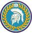 Spartan Helmet and Laurel Branch Machine Embroidery Design 