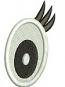 Minnie Mouse Eye Eyes for Plush Toy Machine Embroidery Designs 