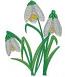 Snowdrop Machine Embroidery Designs 