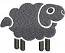 Sheep Machine Embroidery Design 
