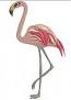Pink Flamingo Machine Embroidery Design