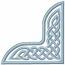 Celtic Corner Machine Embroidery Design 
