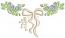 Floral Bouquet and Bowl Machine Embroidery Design 