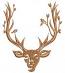 Deer head Machine Embroidery Design 