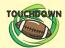 Touchdown football Machine Embroidery Design 