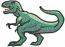 T-Rex Dinosaur Dragon Machine Embroidery Design 