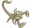 Scorpion Machine Embroidery Design 