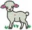 Sheep Machine Embroidery Design  Sheep Machine Embroidery Design