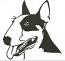 Bull Terrier Machine Embroidery Design 