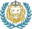 Lion Head and Laurel Wreath Machine Embroidery Design 