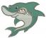 Shark Machine Embroidery Design 