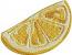 Realistic lemon Orange Slice Machine Embroidery Design 