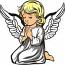 angel SVG. dxf, PNG. EPS. jpg big size 300 dpi 