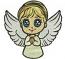 Angel Machine Embroidery Design 