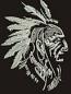 Native American Indian Headdress Machine Embroidery Design  