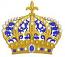Colorful Royal Crown Machine Embroidery Design 3 Sizes 