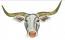 Texas Longhorn Bull Machine Embroidery Design 