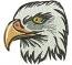 Mountain Eagle Dense Fill Machine Embroidery Design 