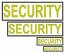 Security Patch Machine Embroidery Design, Security Uniform Name Tape, Tactical Badge, Uniform Chest Patch, Jacket Emblem, Digital File PES DST
