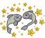 Pisces Zodiac Fish Stars Machine Embroidery Design Celestial Astrology Digital Pattern  
