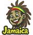 Jamaica Rastafari Man Machine Embroidery Design, Reggae Style Applique Pattern, Caribian Culture Embroidery File 