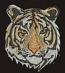 Tiger Head Machine Embroidery Design, Realistic Wild Animal Pattern 