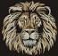 Lion Head Machine Embroidery Design, Majestic Big Cat Portrait Pattern 