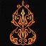 Flame Ornaments 8 Machine Embroidery Designs Set