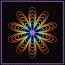 Rainbow Flowers Quilt blocks 22 Machine Embroidery Designs 5x5
