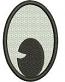 Oval Eye Machine Embroidery Design | Machine Embroidery Design for Soft Toy