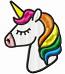Rainbow Unicorn Machine Embroidery Design