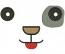Spot Dog Doll Face | Muzzle for Embroidery on Clothes or Dolls
