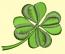 Four-Leaf Clover Machine Embroidery Design