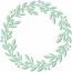 Rustik Wedding Style / rustic laurels /floral Frame for monogram / Monogram frame machine embroidery design 