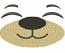 Muzzle with closed eyes  Machine Embroidery Designs, instantly download 
