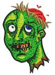 Zombie Machine Embroidery Design   Zombie Machine Embroidery Design